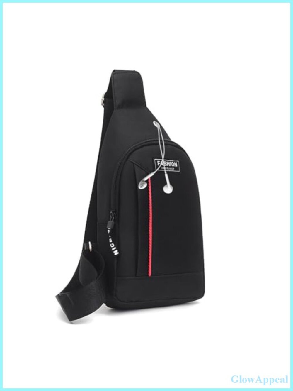 Unisex Crossbody Sling Chest Bag Shoulder Backpack for Hiking Travel